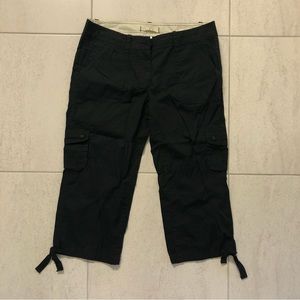 LOFT Black Capri Pants